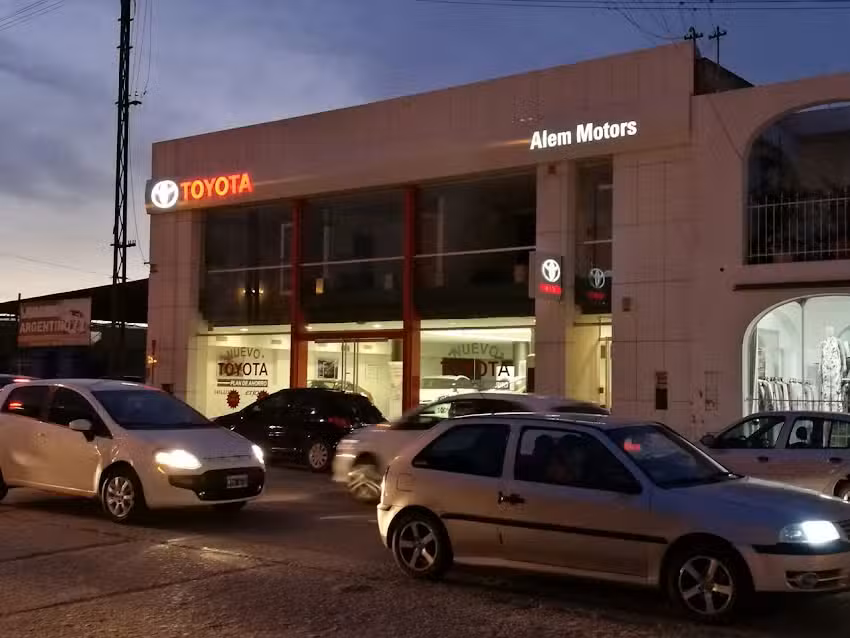 Alem Motors, Concesionario Oficial Toyota en Villa Mar&iacute;a