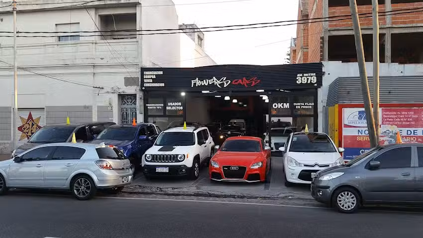 Flowers Cars